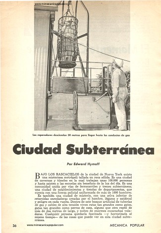 Ciudad Subterránea - Junio 1961