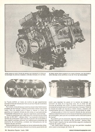 El motor del futuro - Junio 1988