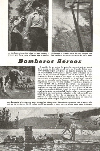 Bomberos Aéreos - Junio 1949