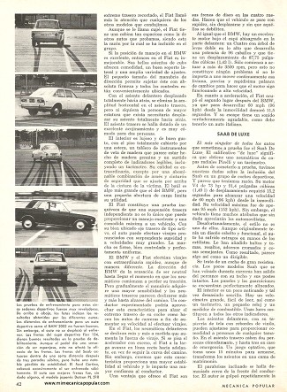 Nuevos Vehículos de Divertido Manejo -Esos Pequeños Sedanes Deportivos - Abril 1969