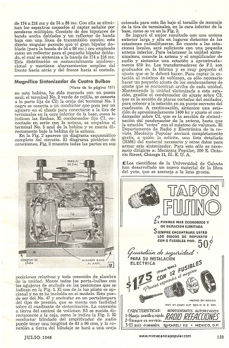 Radio y Electrónica - Julio 1948