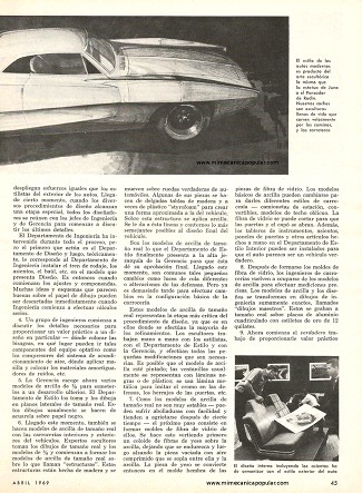 Por qué tiene su auto la apariencia que muestra - Abril 1969