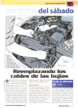 Mecánico del sábado - Reemplazando los cables de las bujías - Diciembre 2000