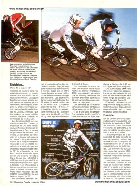 Bicicletas para TODOS -Agosto 1988