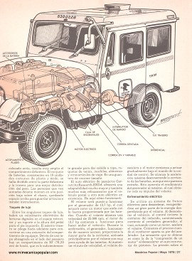 Mejoran el auto eléctrico - Mayo 1978