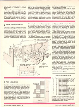 4 ideas para su decoración - Mayo 1979