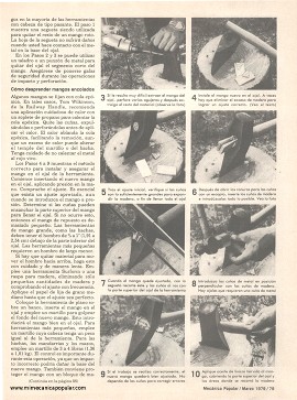 Cambie el mango de su herramienta - Marzo 1979