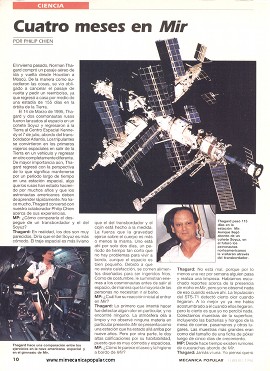 Cuatro meses en la estación espacial Mir - Febrero 1996