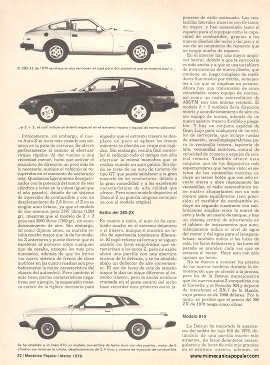 Nuevo Z de la Datsun - Marzo 1979