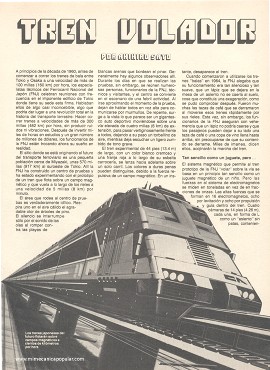 Tren Volador - Julio 1980