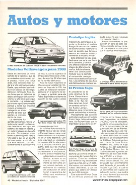 Autos y motores - Diciembre 1987