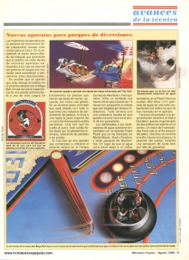 Avances... ...de la técnica - Agosto 1988