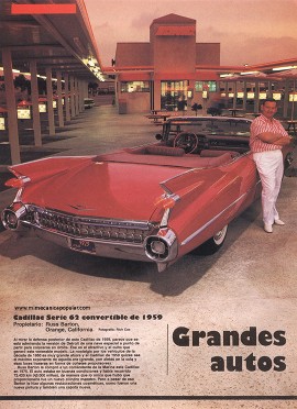 Grandes autos: Cadillac 62 convertible de 1959 - Septiembre 1991