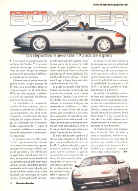 Porsche Boxster - Diciembre 1996