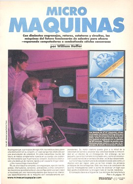 Micro Máquinas - Octubre 1988