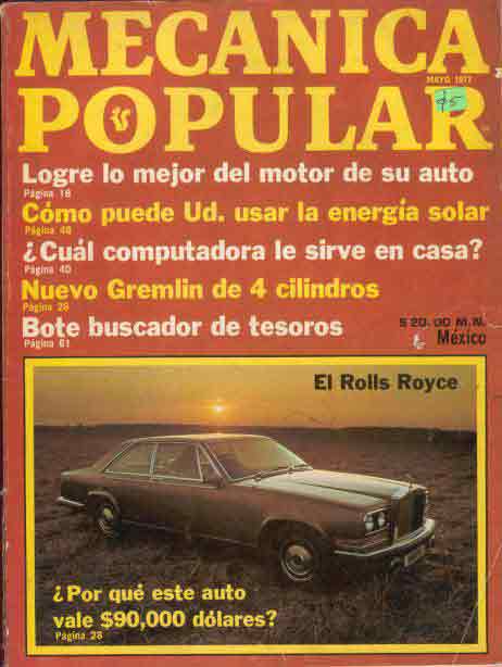 Mecánica Popular -  Mayo 1977 