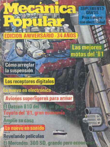 Mecánica Popular -  Abril 1981 