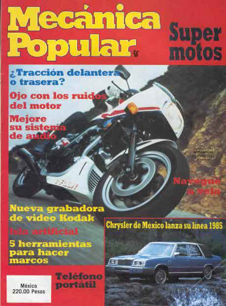Mecánica Popular -  Noviembre 1984 