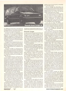 Chrysler Minivan - Enero 1992