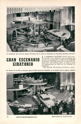 Gran Escenario Giratorio de la General Motors - Julio 1955