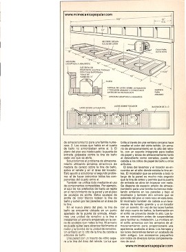 4 ideas para su baño - Diciembre 1979