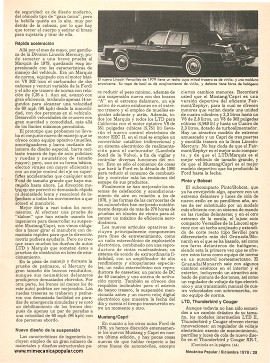 Los Autos Ford del 79 - Diciembre 1978